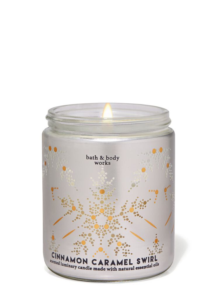 Cinnamon Caramel Swirl Single Wick Candle Single Wick Candle