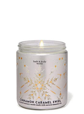 Cinnamon Caramel Swirl Single Wick Candle Single Wick Candle