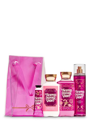 Twisted Peppermint Gift Set Gift Bag Set