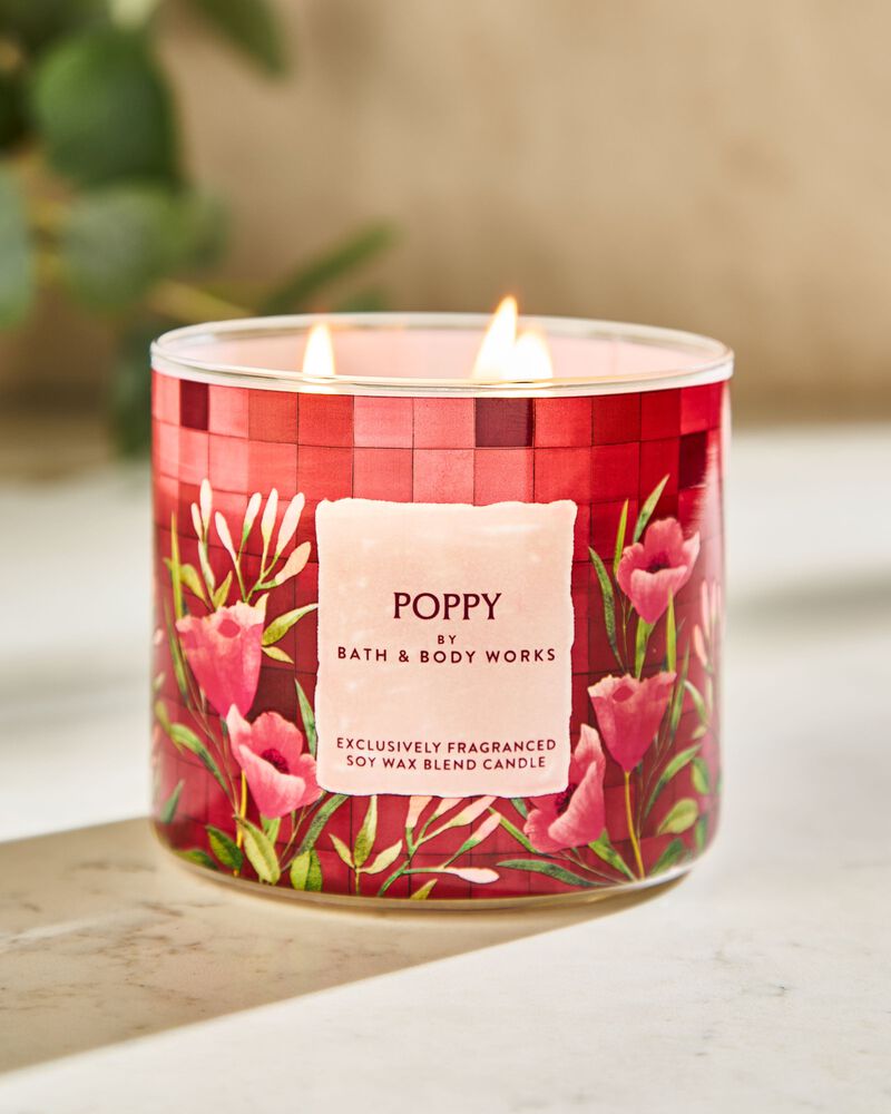 Poppy 3-Wick Candle 3-Wick Candle