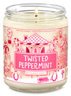 Twisted Peppermint Single Wick Candle image number null