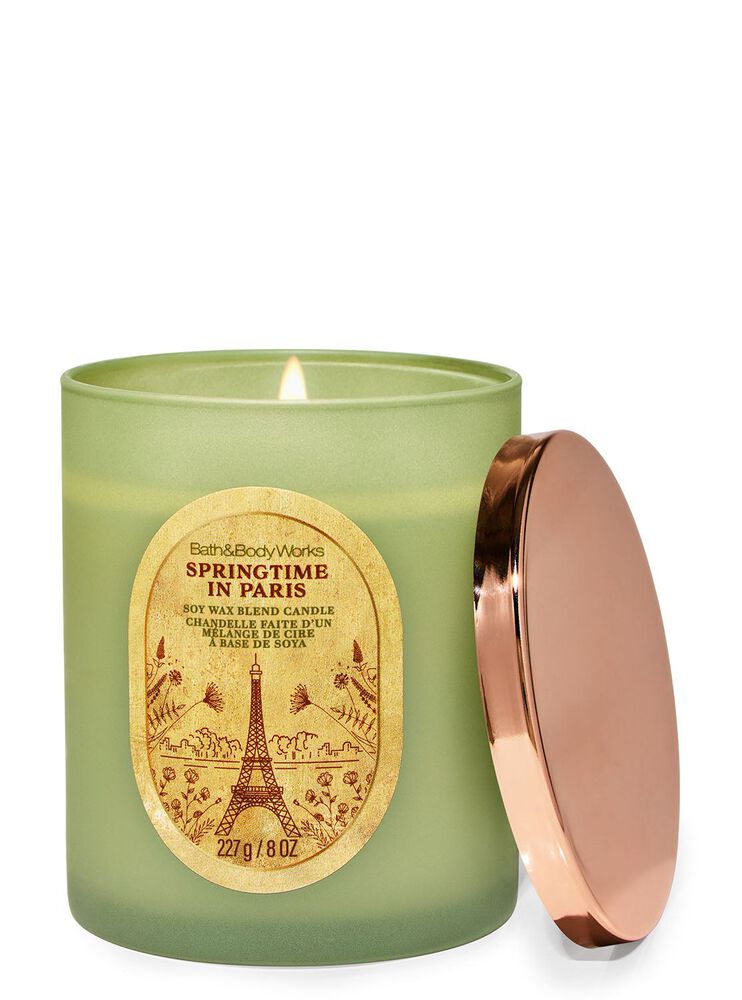 Springtime In Paris Single Wick Candle Single Wick Candle