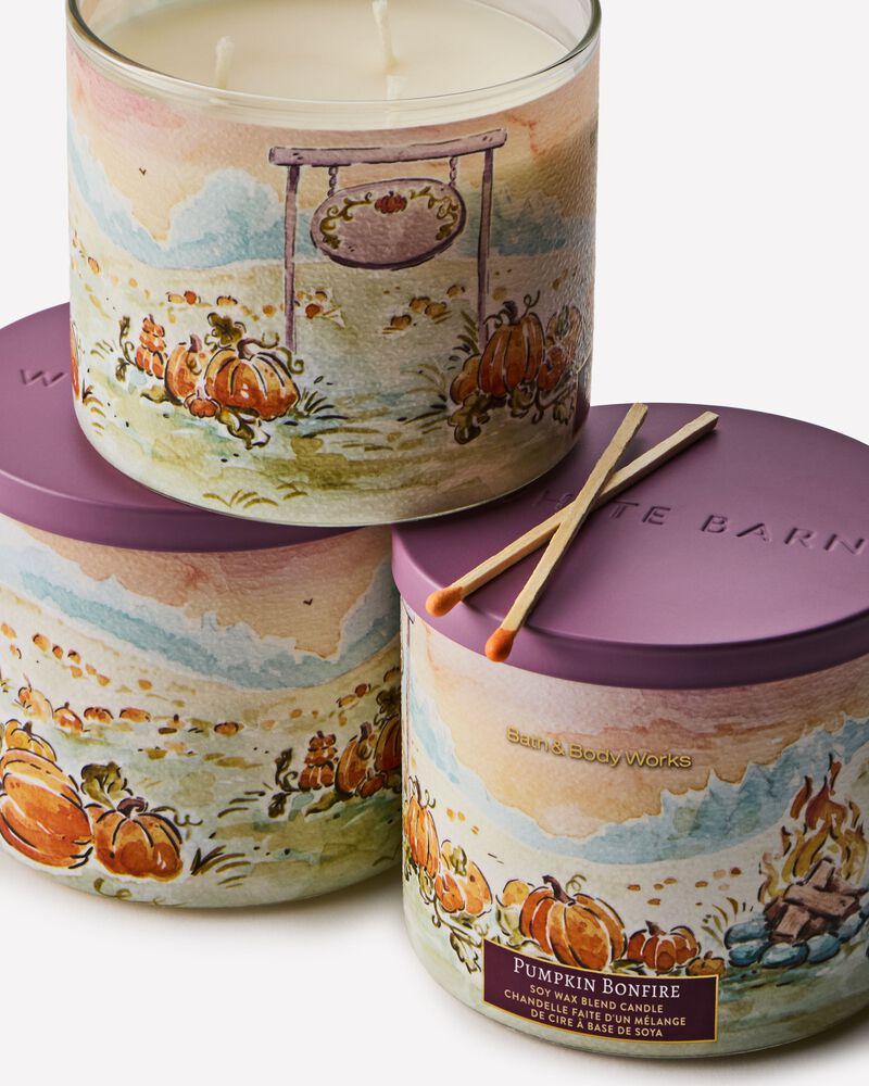 Pumpkin Bonfire 3-Wick Candle 3-Wick Candle