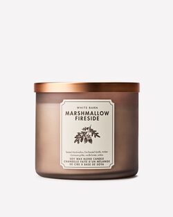 Marshmallow Fireside 3-Wick Candle image number null