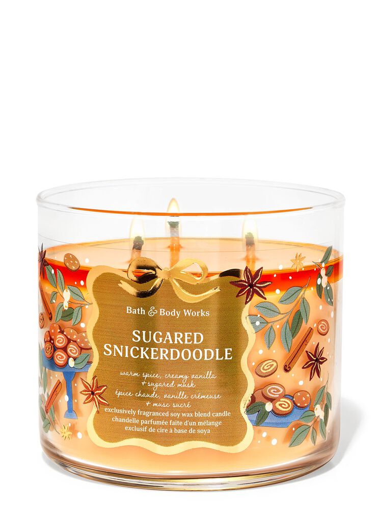 Sugared Snickerdoodle 3-Wick Candle 3-Wick Candle