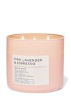 Pink Lavender & Espresso 3-Wick Candle image number null