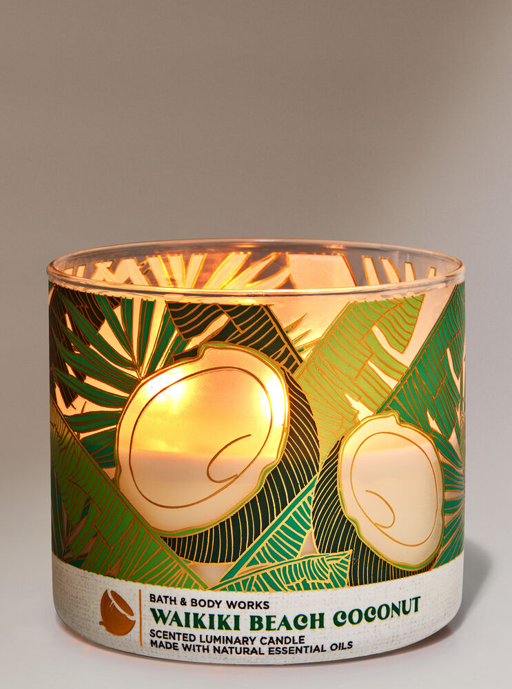 Waikiki Beach Coconut 3-Wick Candle 3-Wick Candle