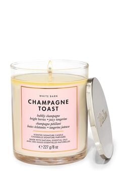 Champagne Toast Single Wick Candle