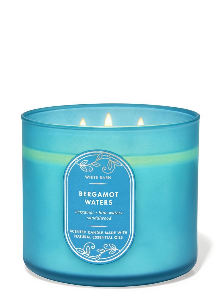 Bergamot Waters 3-Wick Candle 3-Wick Candle