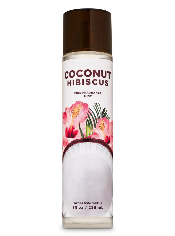 Coconut Hibiscus Body Spray & Mist Fine Fragrance Mist