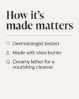 Vanilla Noir Shea Butter Cleansing Bar image number null