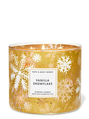 Vanilla Snowflake 3-Wick Candle 3-Wick Candle