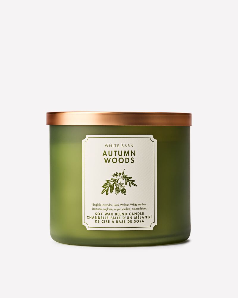 Autumn Woods 3-Wick Candle 3-Wick Candle