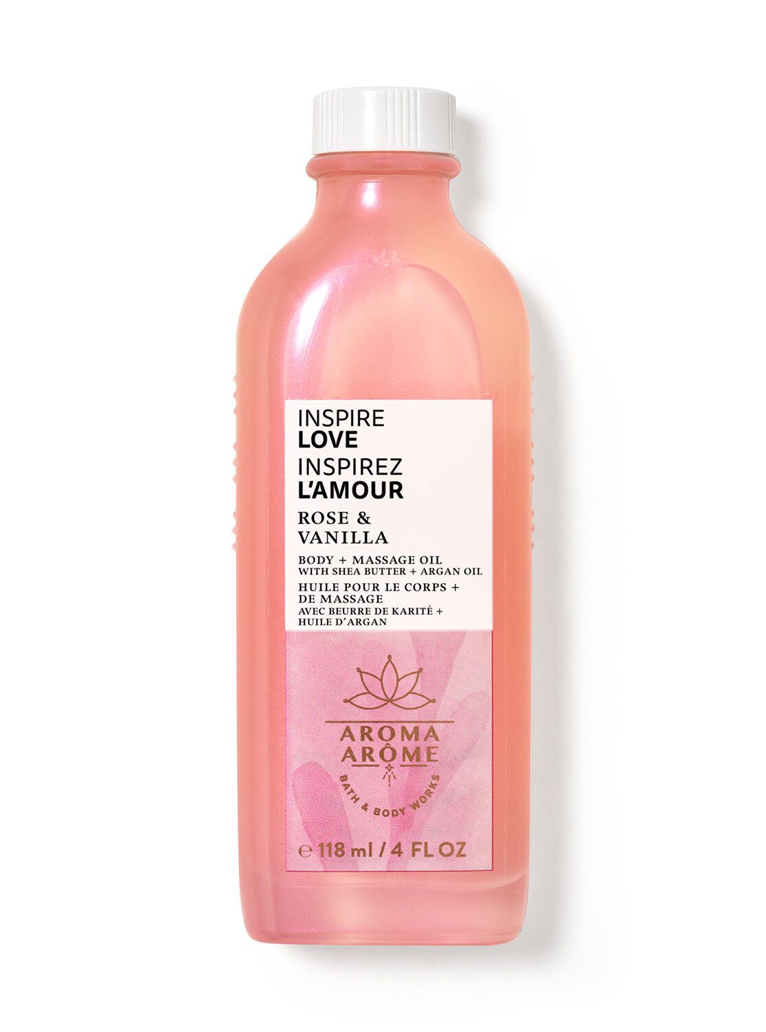 Shop Rose Vanilla Body and Massage Oil | Bath & Body Works Australia
