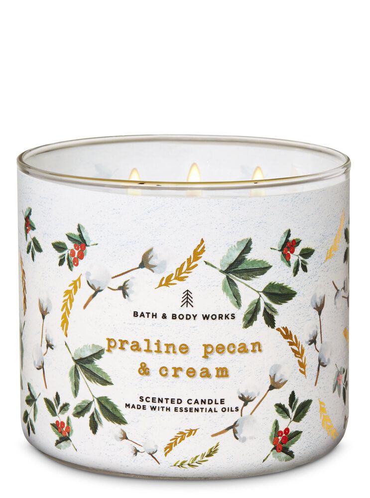 Praline Pecan & Cream 3-Wick Candle 3-Wick Candle