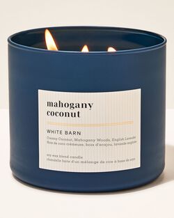 Mahogany Coconut 3-Wick Candle image number null