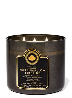 Marshmallow Fireside 3-Wick Candle image number null
