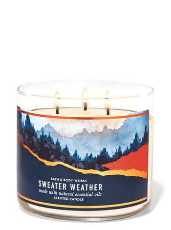 Sweater Weather 3-Wick Candle 3-Wick Candle