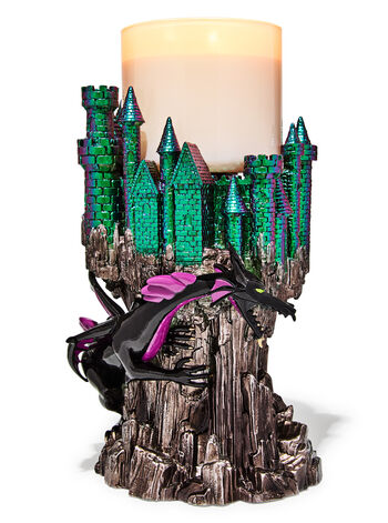 Dragon Castle Pedestal 3-Wick Candle Holder