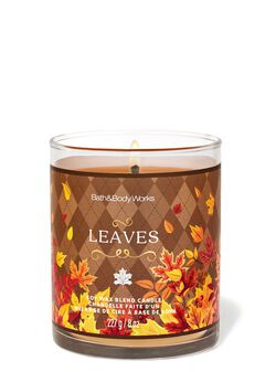 Leaves Signature Single Wick Candle
