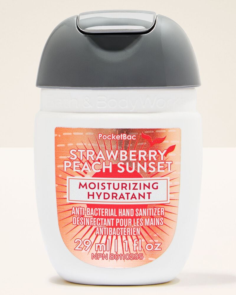 Strawberry Peach Sunset Moisturizing PocketBac Hand Sanitizer Moisturizing PocketBac Hand Sanitizer