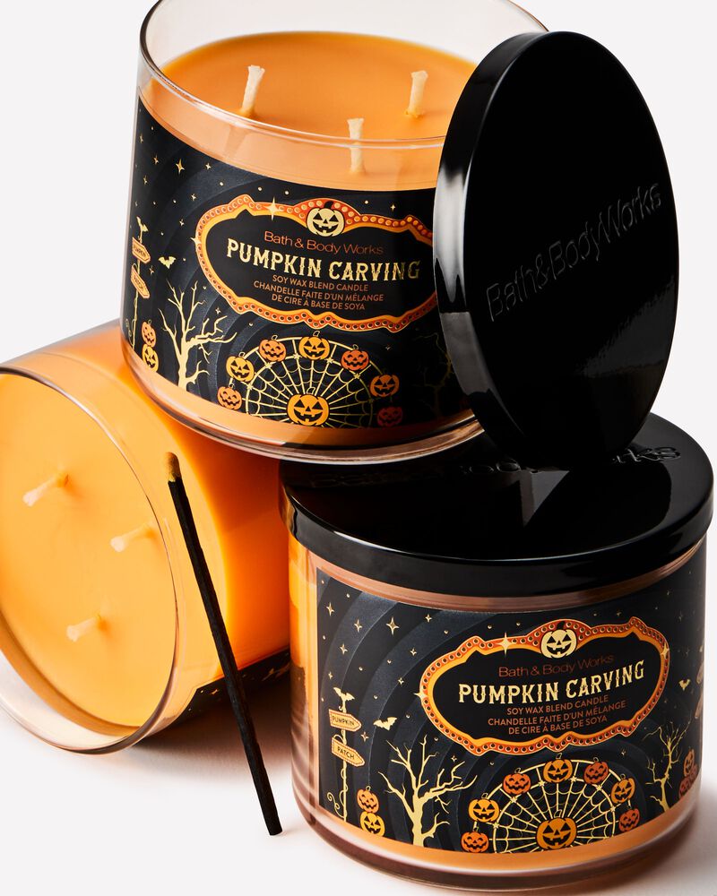 Pumpkin Carving 3-Wick Candle 3-Wick Candle