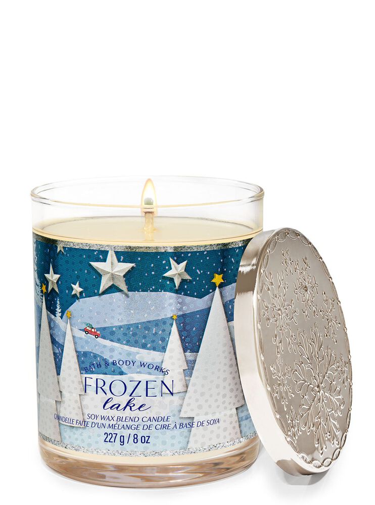 Frozen Lake Single Wick Candle Single Wick Candle