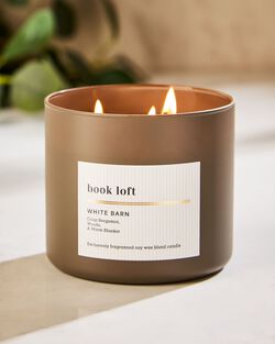 Book Loft 3-Wick Candle image number null