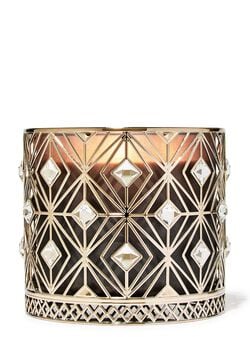 Diamond Bling 3-Wick Candle Holder Diamond Bling 3-Wick Candle Holder