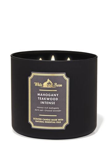 Mahogany Teakwood Intense 3-Wick Candle 3-Wick Candle