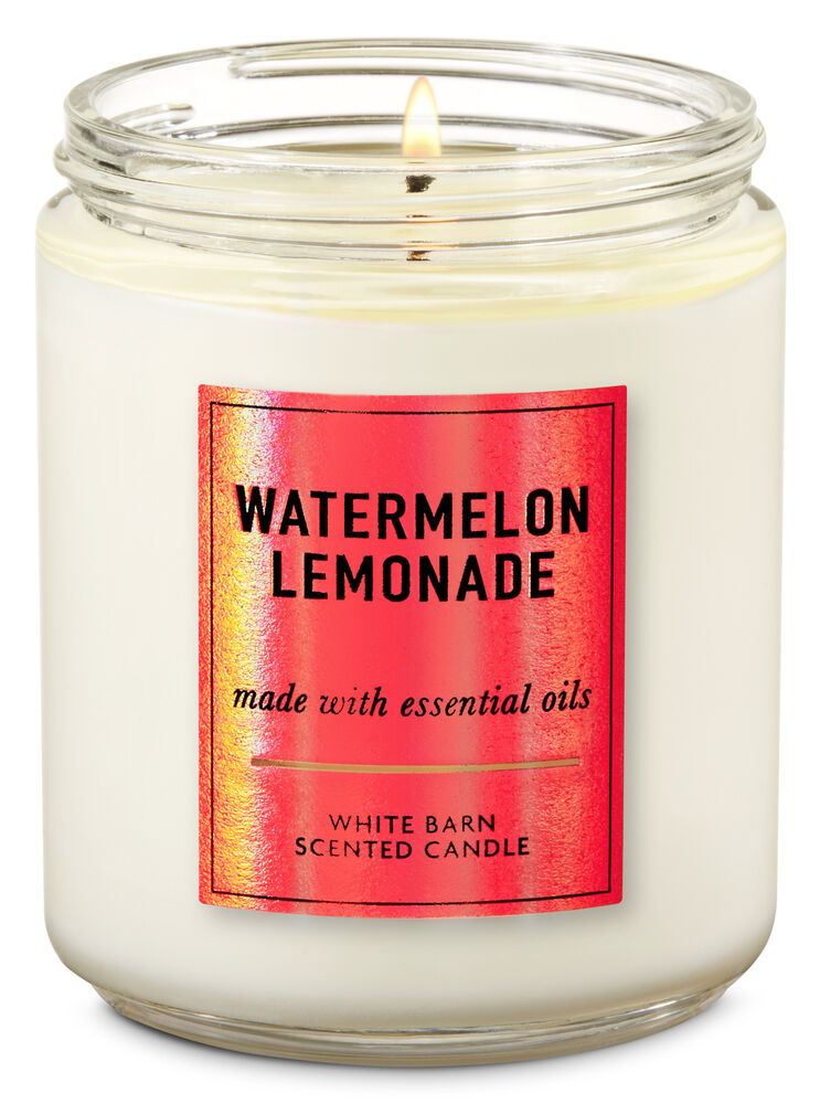 Watermelon Lemonade Single Wick Candle Single Wick Candle