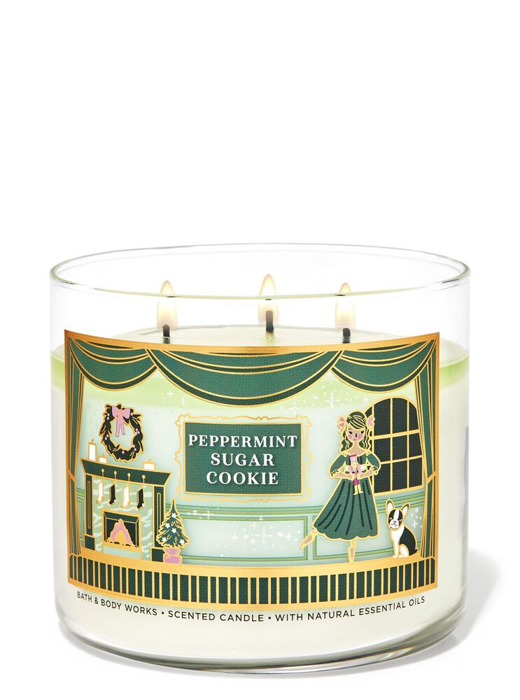 Peppermint Sugar Cookie 3-Wick Candle 3-Wick Candle
