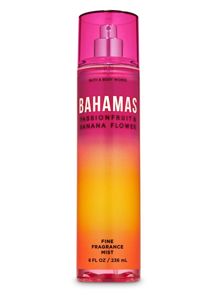 Bahamas Passionfruit & Banana Flower Body Spray & Mist Fine Fragrance Mist