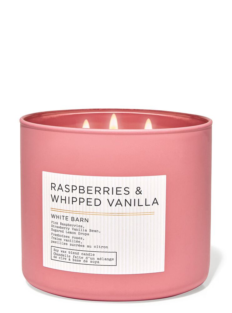 Raspberries & Whipped Vanilla 3-Wick Candle 3-Wick Candle