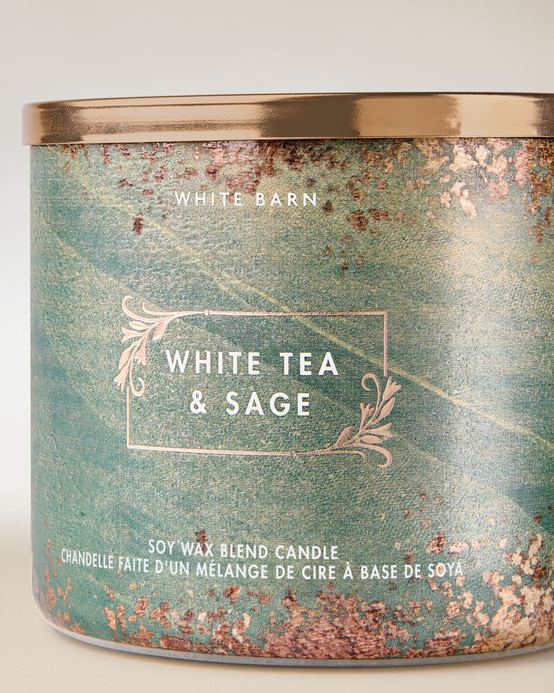 White Tea & Sage 3-Wick Candle 3-Wick Candle