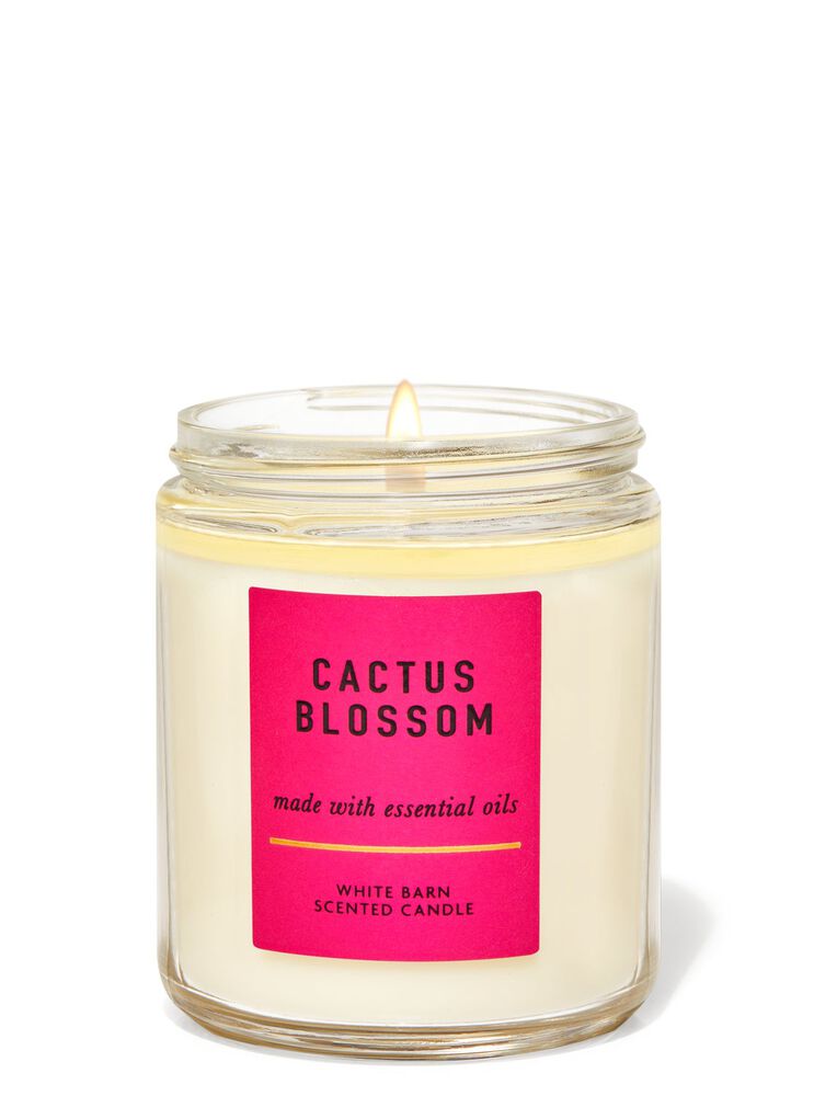 Cactus Blossom Single Wick Candle Single Wick Candle