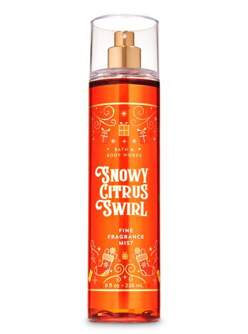 Snowy Citrus Swirl Body Spray & Mist Fine Fragrance Mist