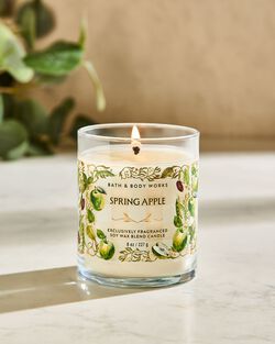 Spring Apple Single Wick Candle image number null