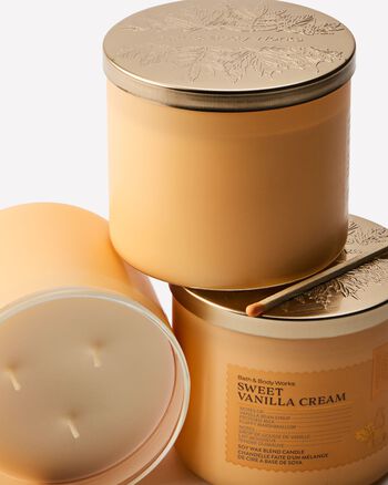 Sweet Vanilla Cream 3-Wick Candle 3-Wick Candle