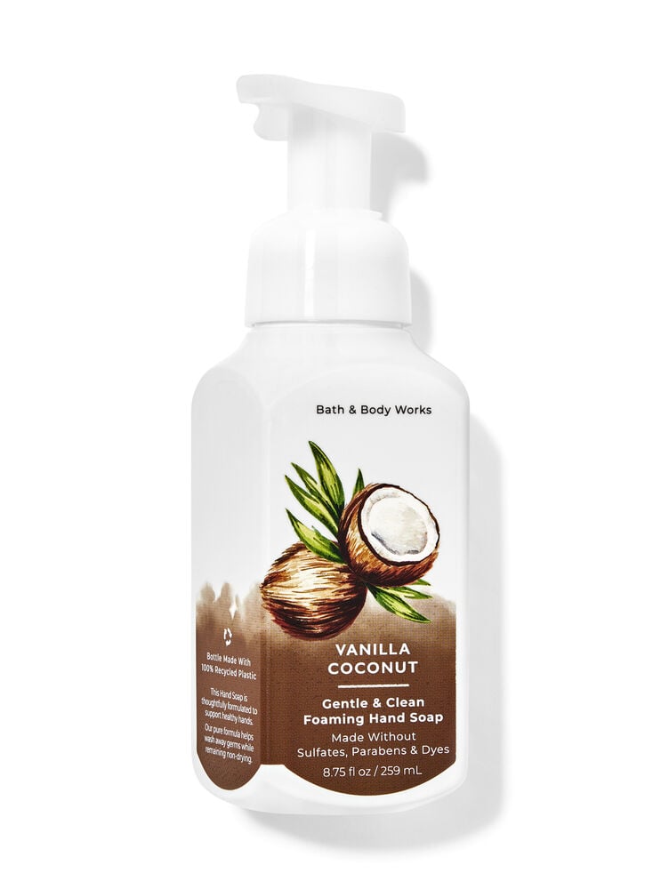 Shop Vanilla Coconut Gentle Clean Foaming Hand Soap AU Bath