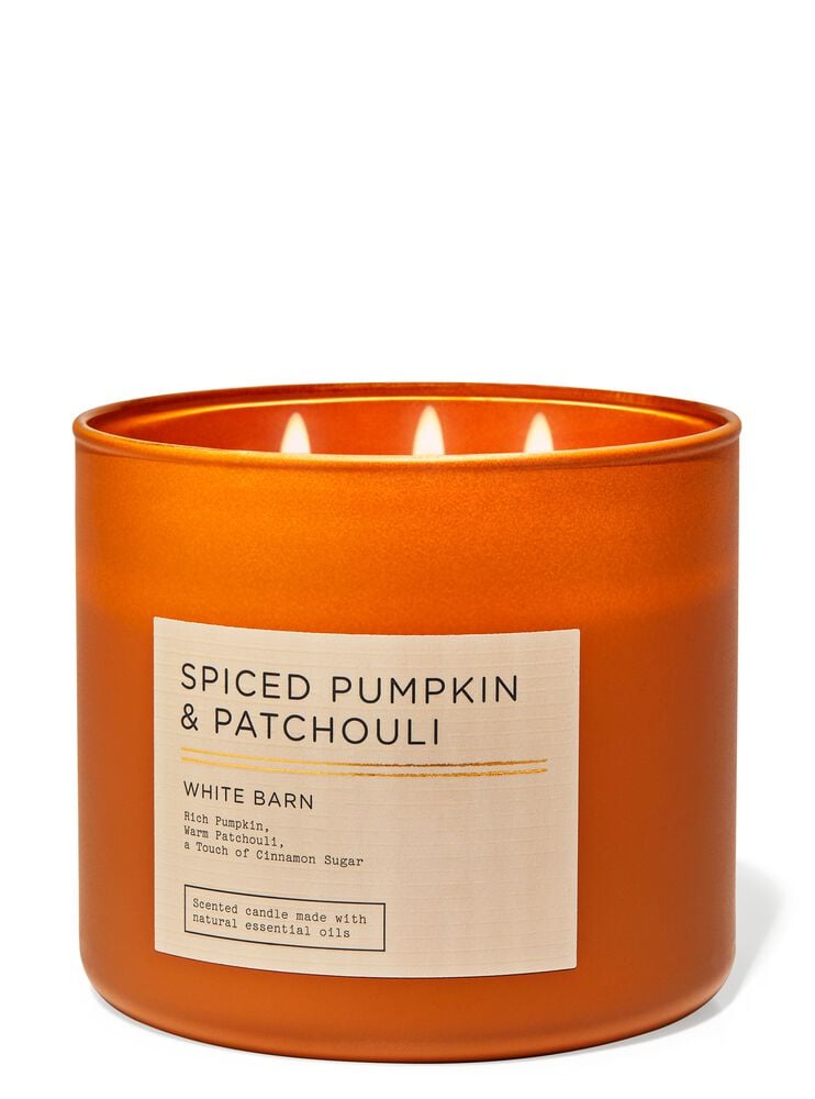 Spiced Pumpkin & Patchouli 3-Wick Candle 3-Wick Candle