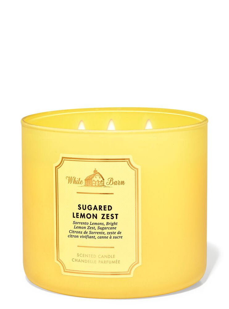 Sugared Lemon Zest 3-Wick Candle 3-Wick Candle