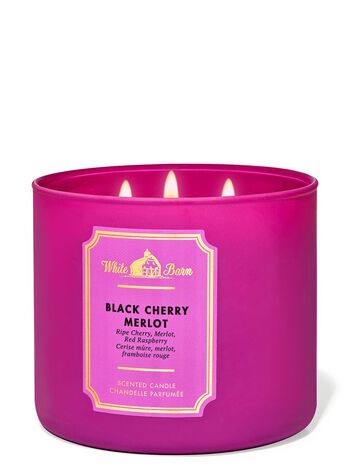 Black Cherry Merlot 3-Wick Candle 3-Wick Candle