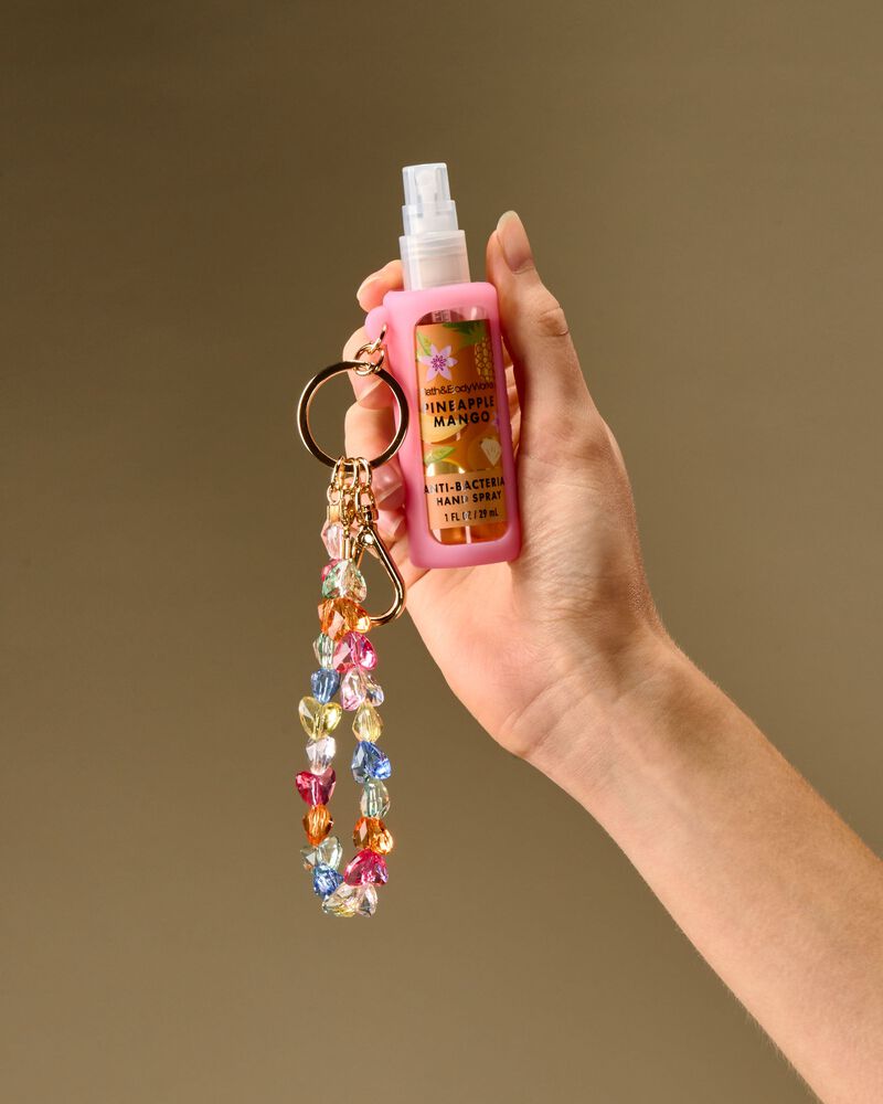 Pink Wristlet Hand Sanitizer Spray Holder Hand Sanitizer Spray Holder