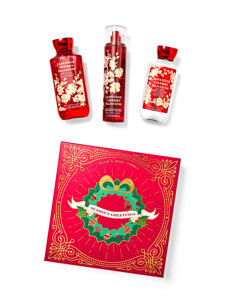Buy Japanese Cherry Blossom Gift Box Set Online | Bath & Body Works ...