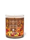 Leaves Signature Single Wick Candle image number null