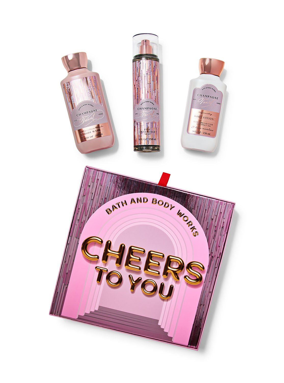 Shop Champagne Toast Gift Box Set | Bath & Body Works Australia