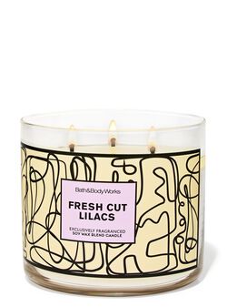 Fresh Cut Lilacs 3-Wick Candle image number null