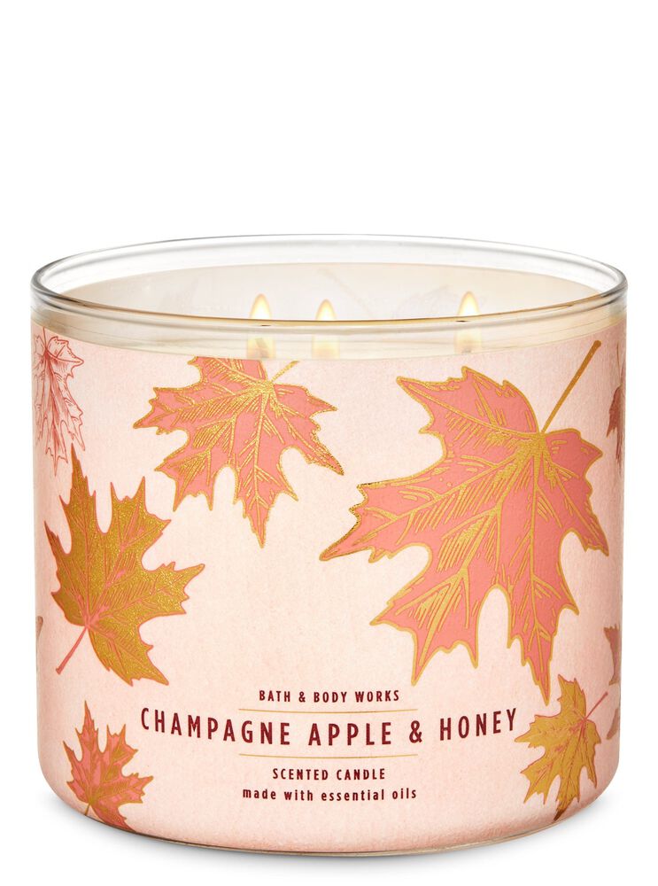 Champagne Apple & Honey 3-Wick Candle 3-Wick Candle