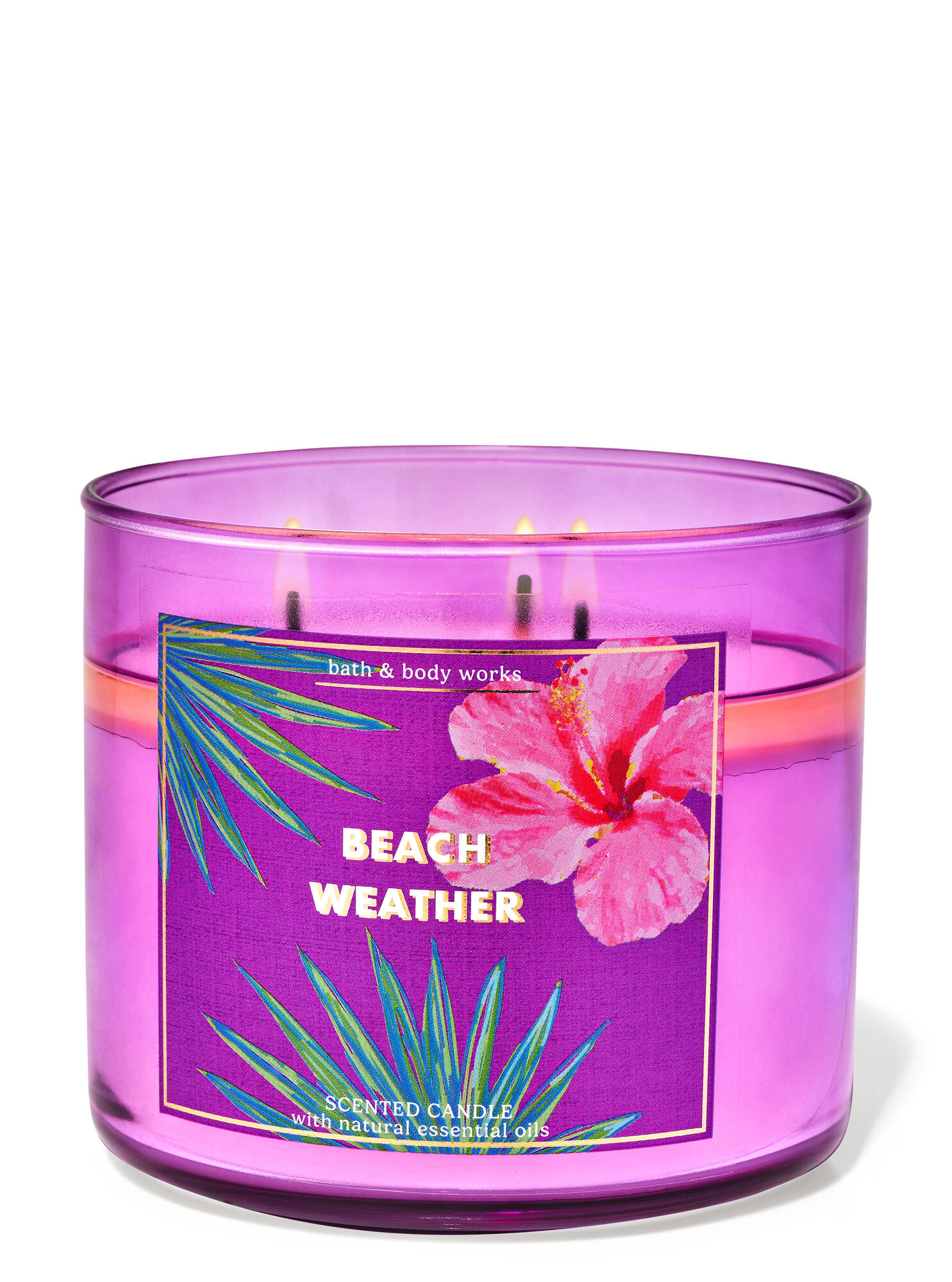 Buy Beach Weather 3-Wick Candle Online | Bath & Body Works Australia